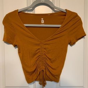 PacSun Golden Top (XS)